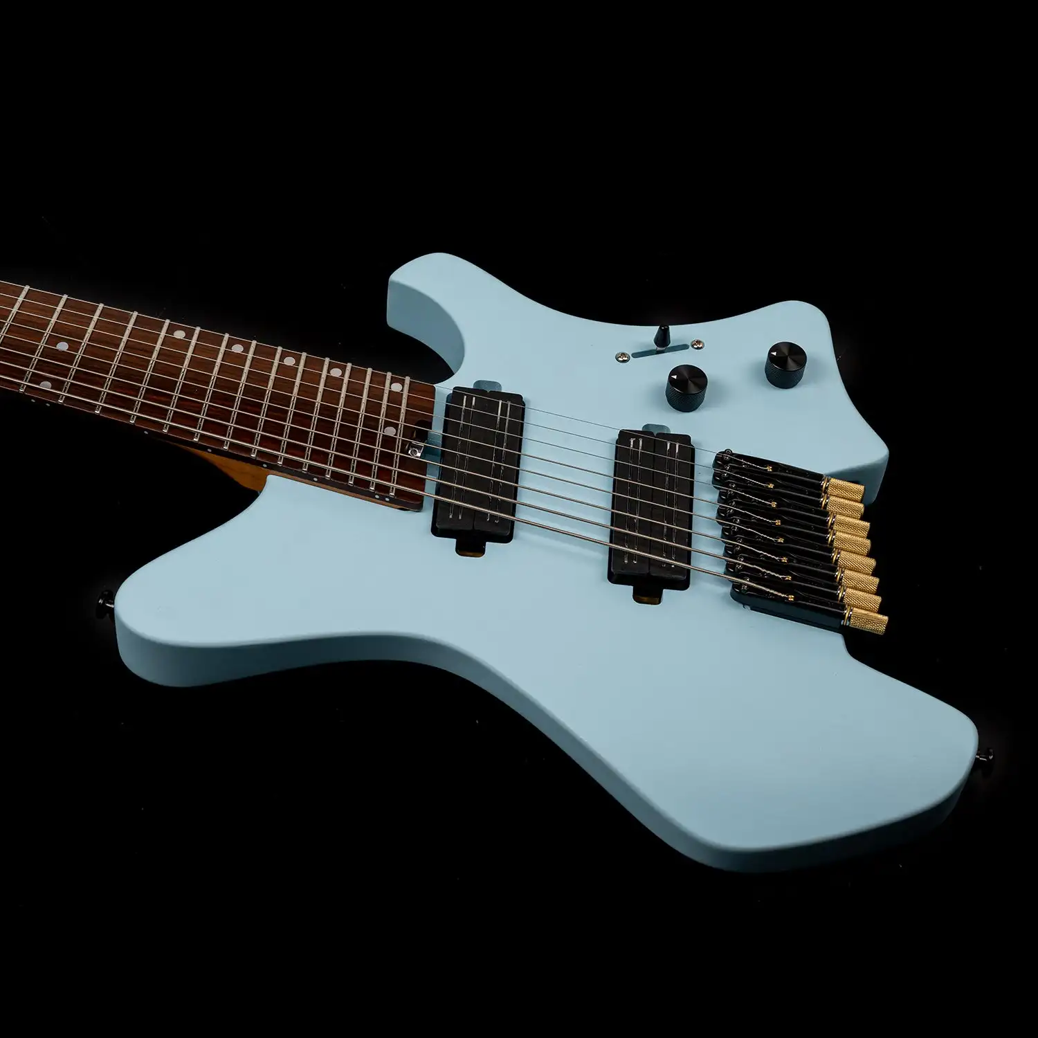 Eart GW-8F 8弦ヘッドレスマルチスケールローステッドマホガニーエレキ