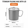 Grey 600ml Mug