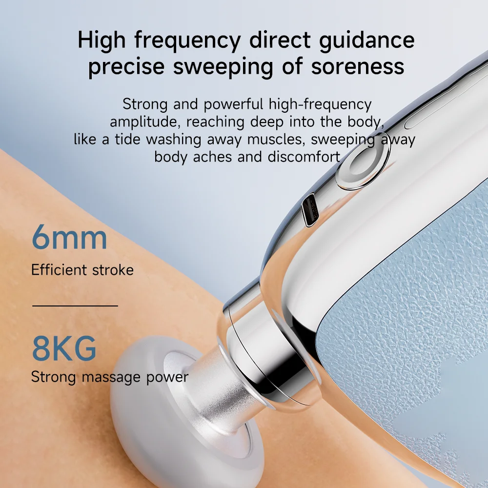 JIANCHAO Mini Massage Gun Pocket-Sized Small Massage Gun Deep Tissue Portable Percussion Massager for Travel Gym Women Men