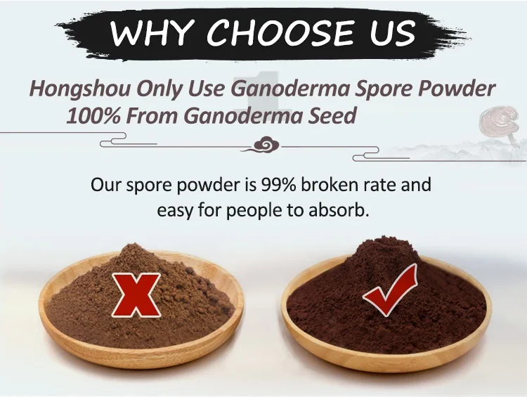 Ginseng Extract Reishi Mushroom Ganoderma Lucidum Product