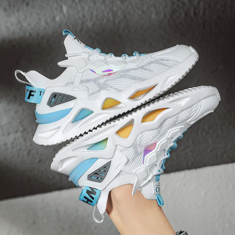 Cheap Breathable Designer Casual Running Sports Shoes Trainers Sneakers Men  Walking Style Shoes