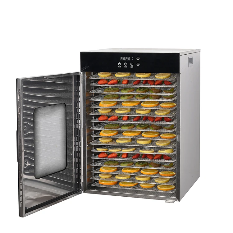 Hot Sale 16 Trays Stainless Steel Commercial Fruit Food Dehydrator Machine  Fruit And Vegetable Drying Machine Food Dryer Machine - Buy Food Dehydrator  Machine,Food Dryer Machine,Fruit And Vegetable Drying Machine Product on