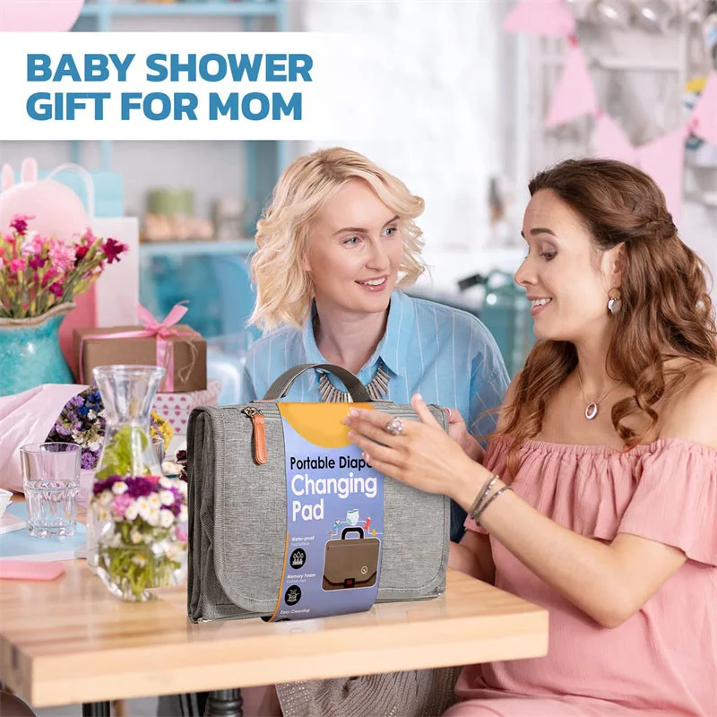 Portable Changing Pads for Baby With Shoulder Strap Detachable Pad Factory Custom