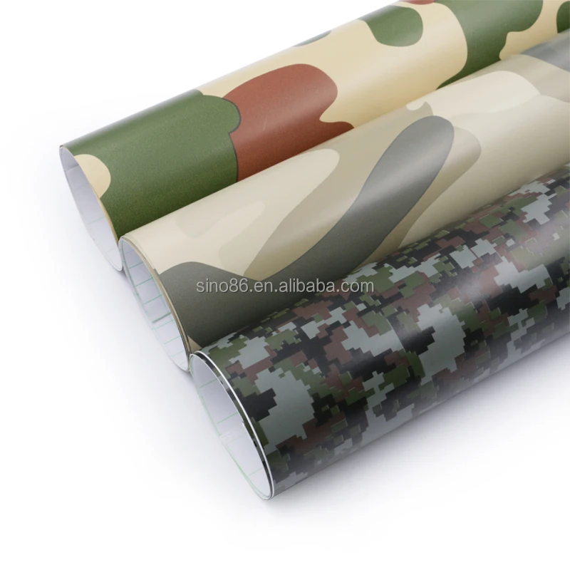 Car Wrapping Paper Roll Waterproof Camouflage Sticker Film  