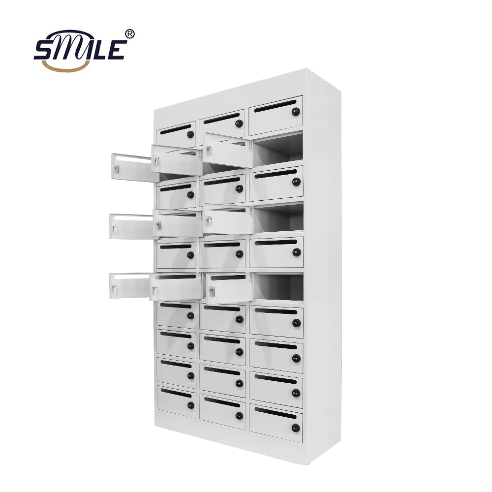 CHNSMILE Mailbox Combination Cabinet Cluster Combined Apartment Building Stainless Steel Mailboxes for Sale