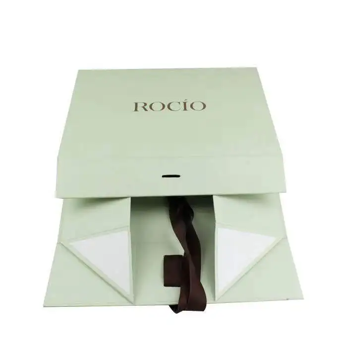 China Factory Supplier OEM Accept Custom logo Design Collapse Magnetic Paperboard Box for Gift Pack