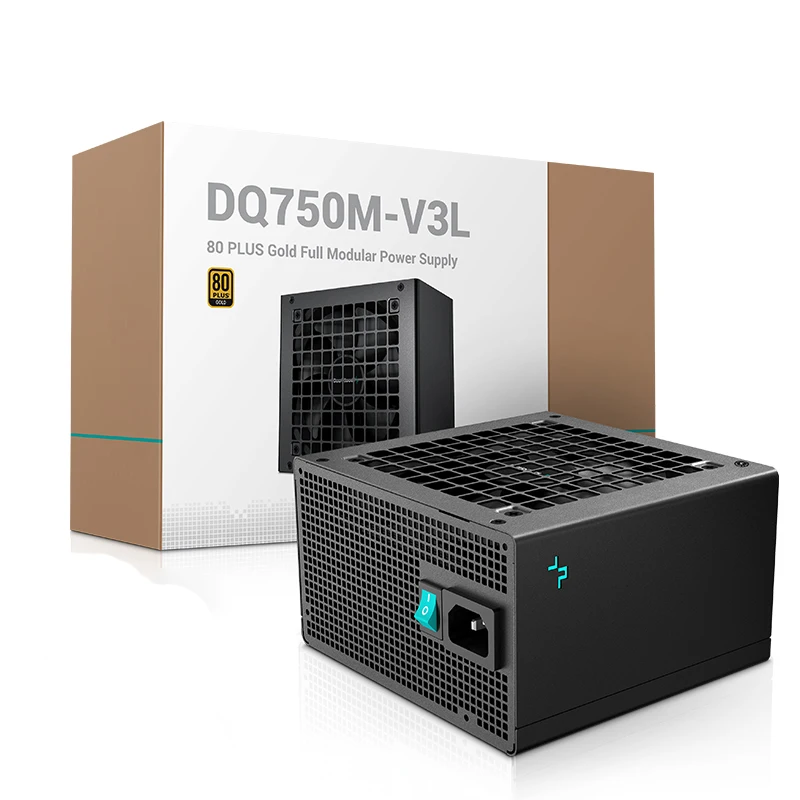 Новый дипкул DQ750M-V3L полный модульная PC PSU 750W для настольных игр ПК импульсный источник питания PSU 1000W
