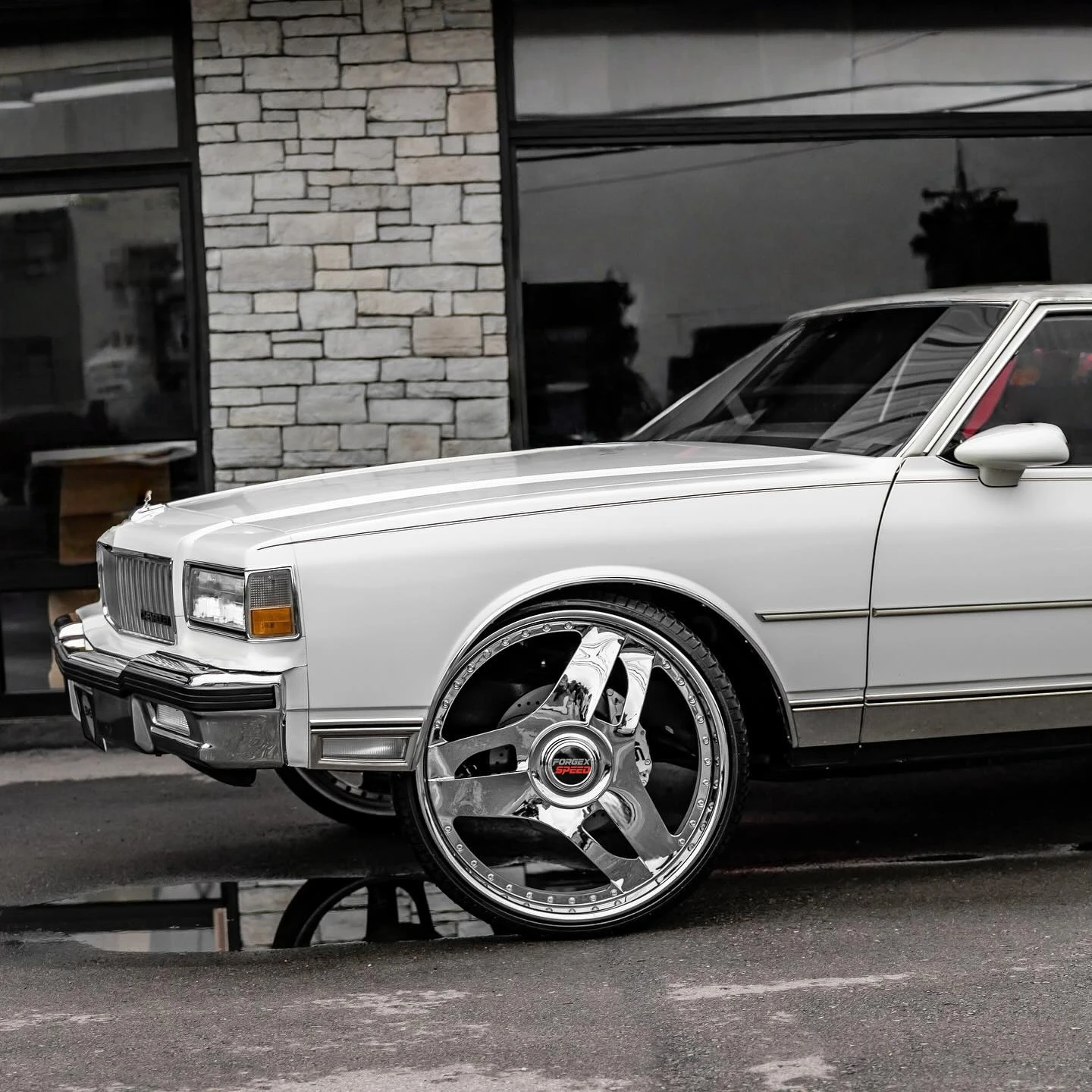 Forgex 22 24 26 Inch Rims 2-Piece Forged 5x127 6x135 6x139.7 Custom Chrome Lip Forged Wheels for Cadillac GMC Chevrolet Ram Ford