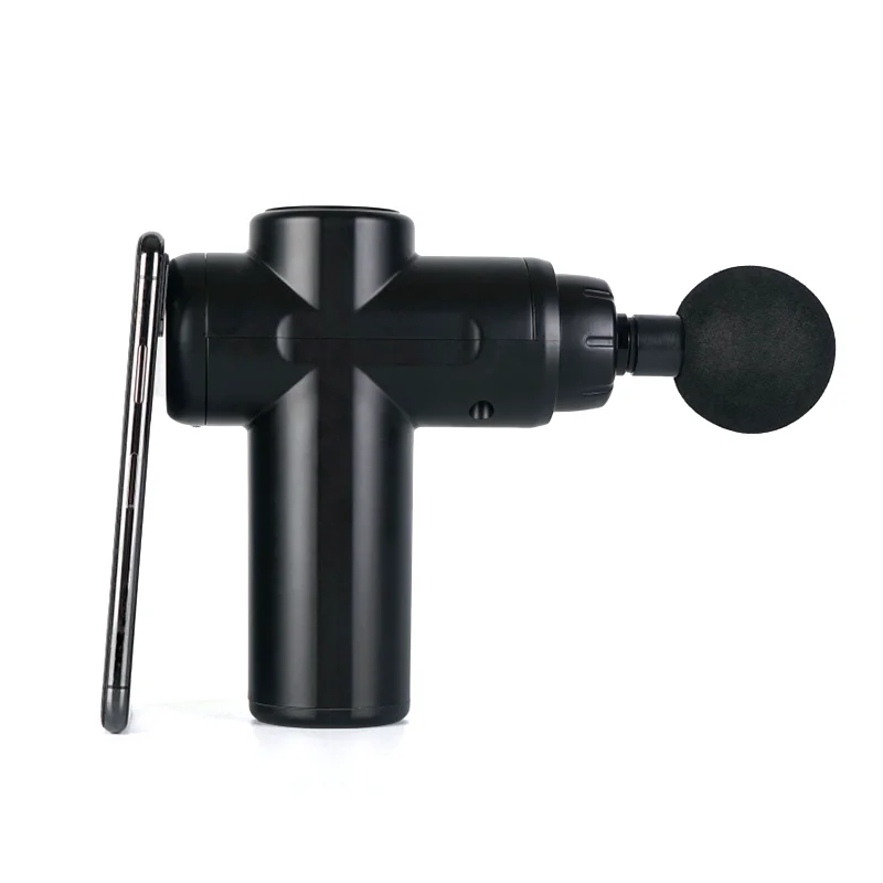 Massageur percussif professionnel miniature J11B | Écran LCD à 32 vitesses avec plusieurs embouts