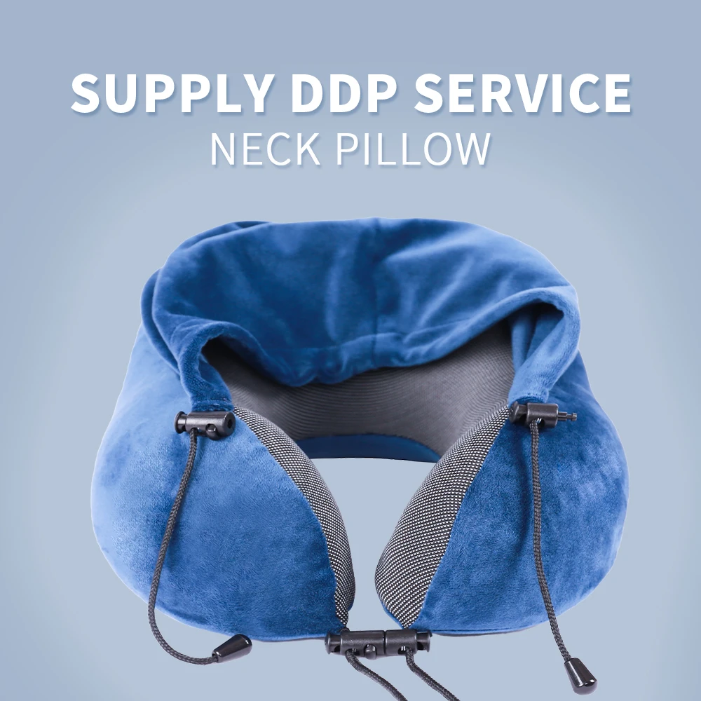 Factory Direct Sales Airline Neck Pillow U Shape Memory Foam Neck