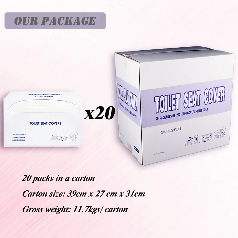 Portable Sanitary Ware Toilet Wc Seat Cover Disposable Toilet Seat