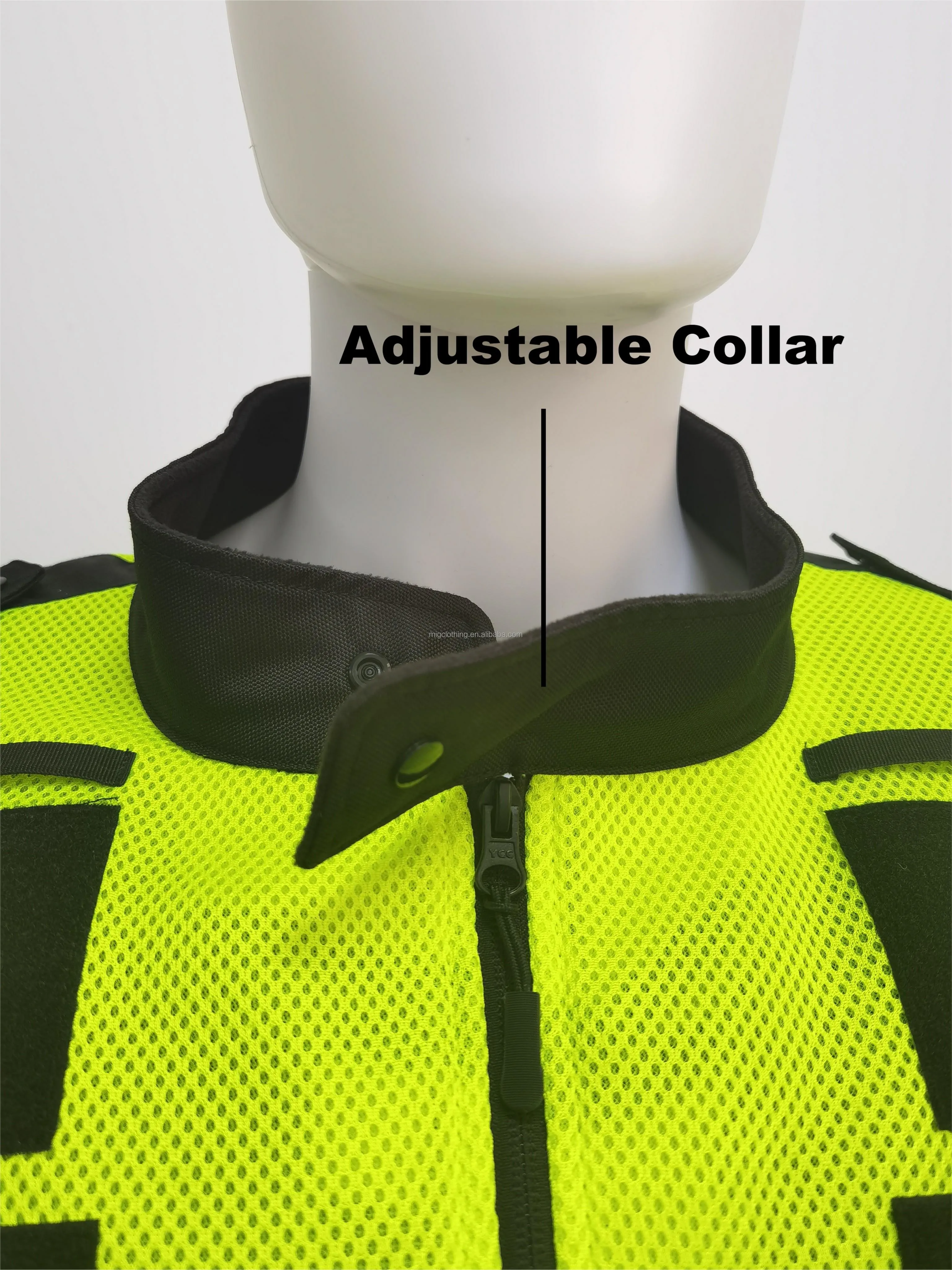 Men's Allseason High Visibility Ce Armored Textile Motorcycle Airbag