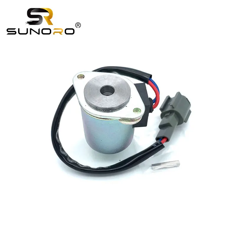 SUNORO Solenoid Valve 24V 12V Hitachi EX60-5 EX80-5 EX300-3 DH60 PC55 EX55 Excavator Solenoid Valve Spare Parts 0640202