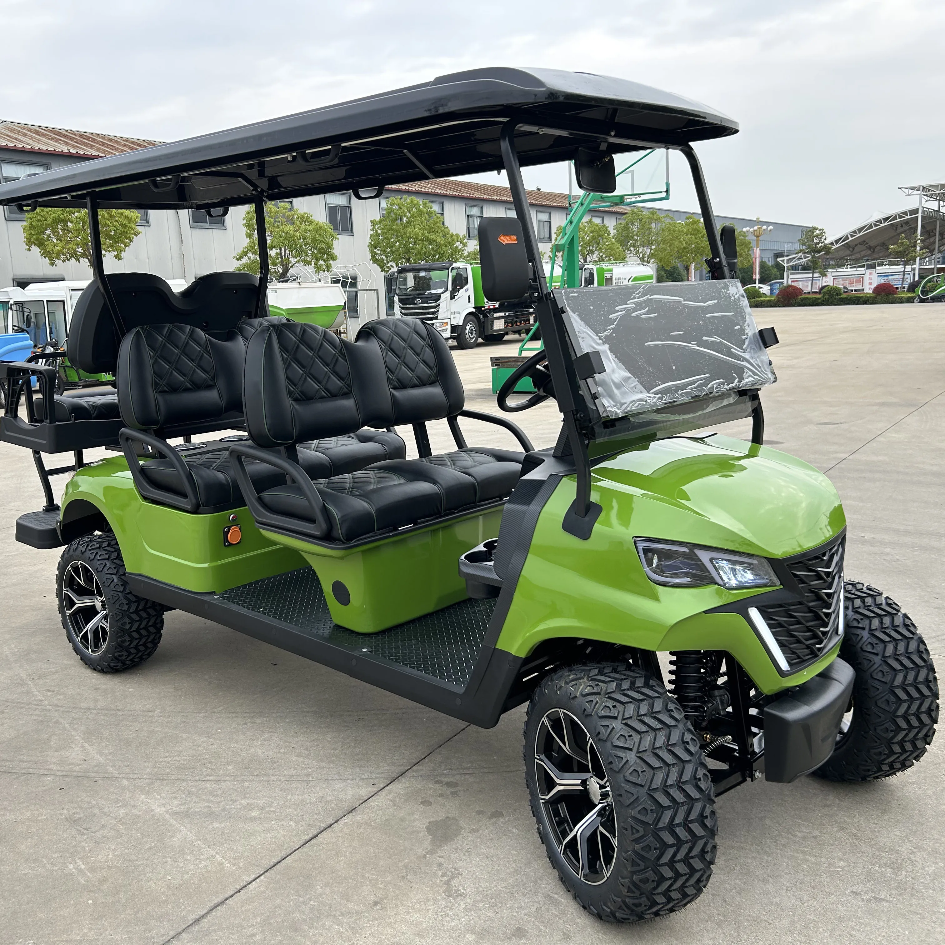 Newly Designed Chinese Golf Carts Manufacturers Utility Mini Golf Cart Lithium Battery Golf