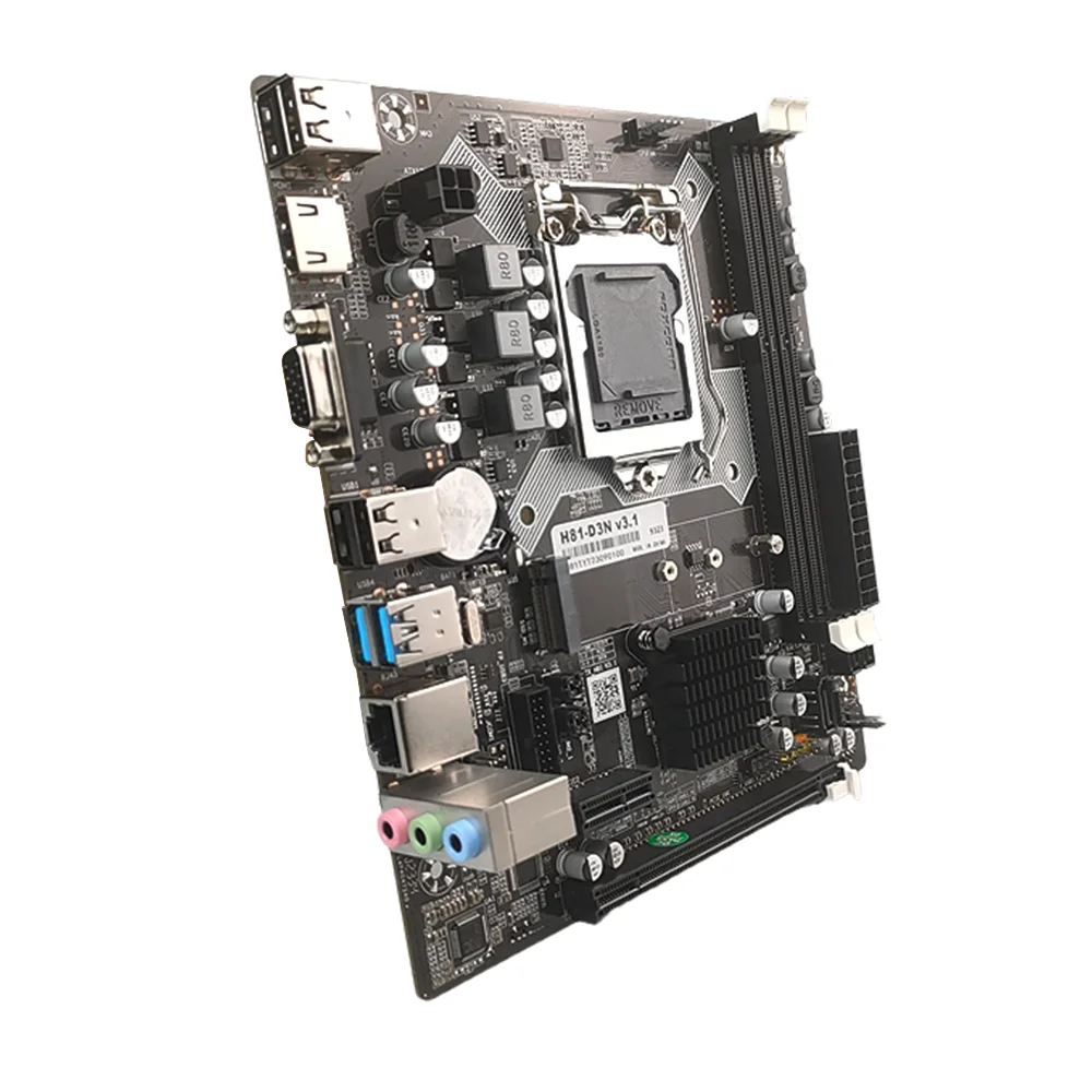 Motherboard H81 DDR3 Support Core I3/i5/i7 Processor LGA1150 Desktop