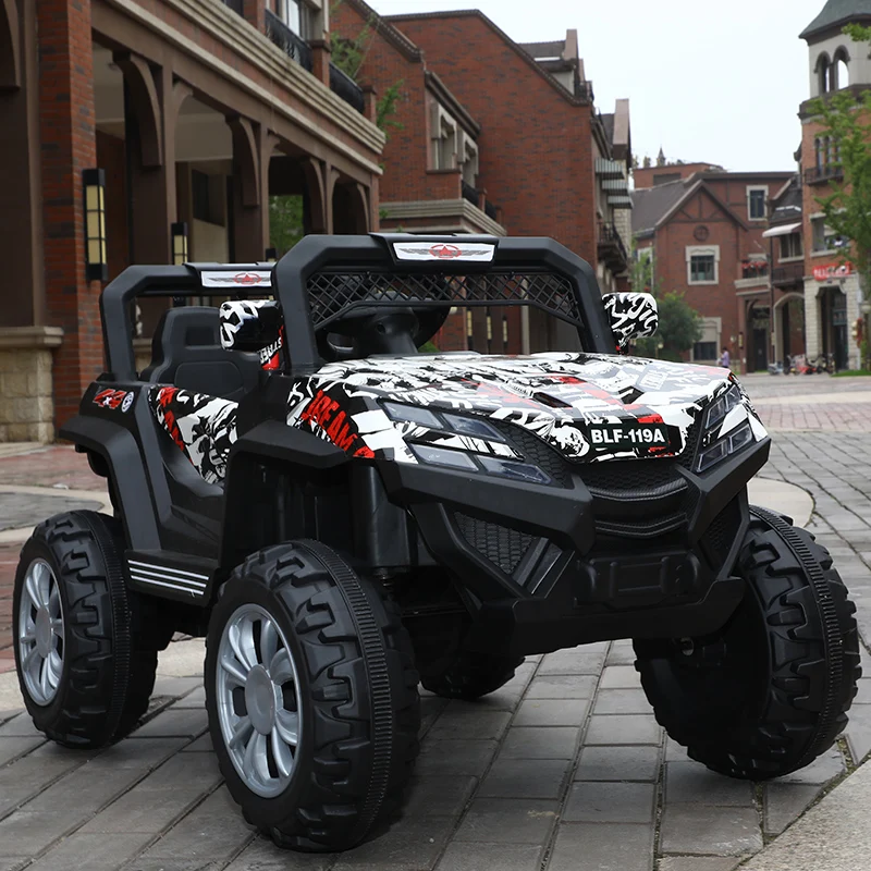 Новая модель Bmm X7 12 В, игрушечная машинка на двойном сиденье с мощными колесами, электрическая машинка, детская машинка для мамы, уход за ребенком