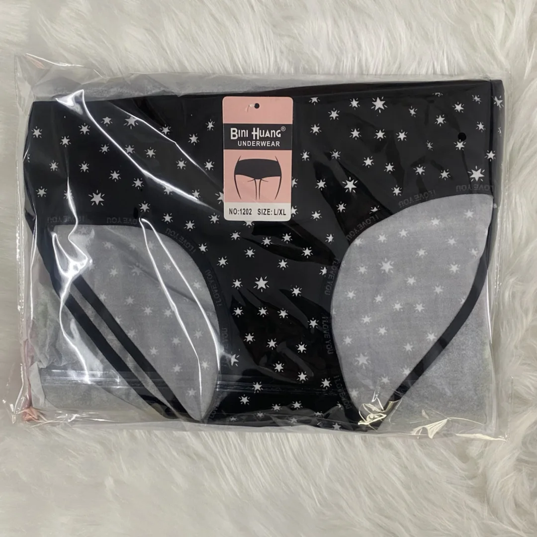 2025 Pinky Lady Venta caliente diseños mixtos Stocklot ropa interior barata  señora leche seda barato mujeres Bale bragas - Main Image
