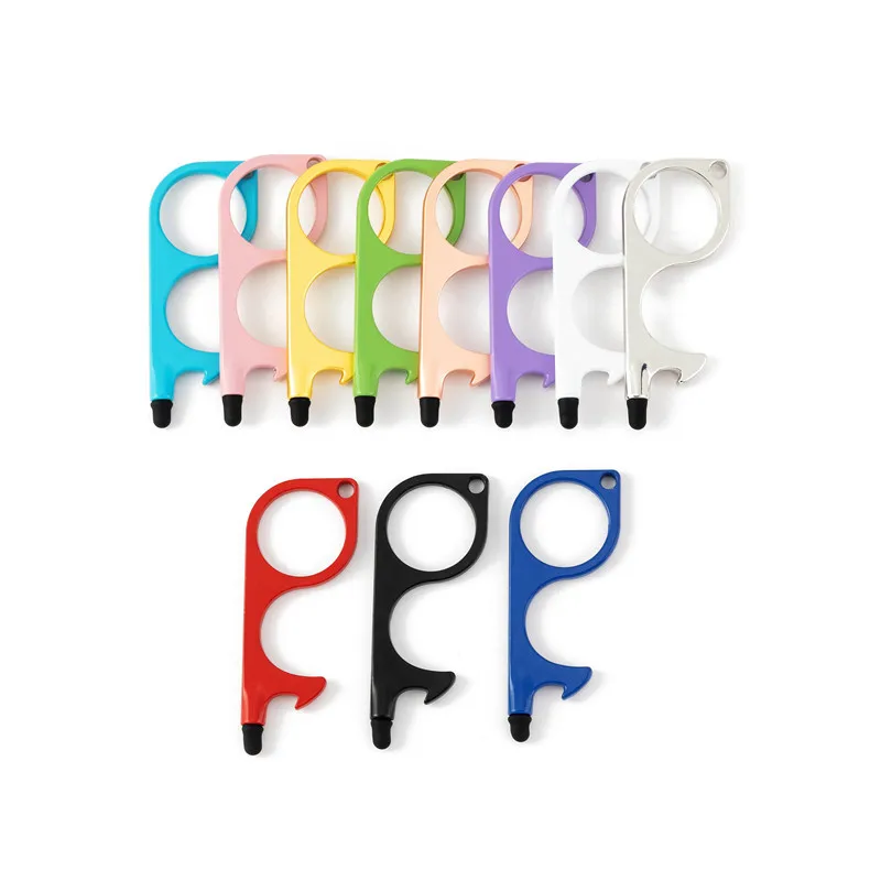 No Touch Tools with Logo Stylish Self Defense Keychain