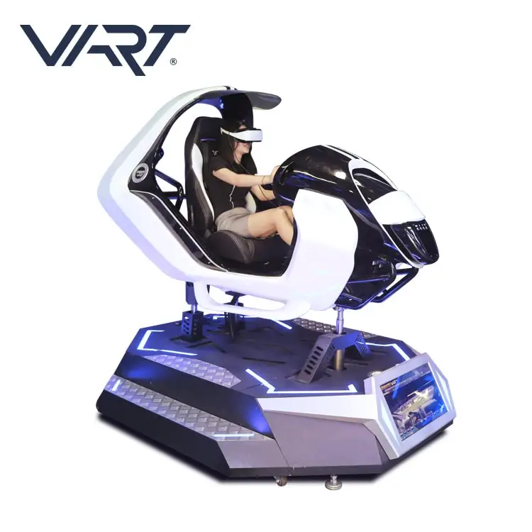Монетные Игры один игрок 4D гоночный автомобиль игра Vr гоночный автомобиль симулятор
