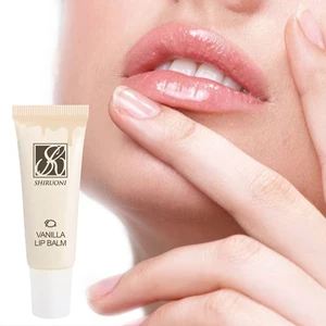 Custom Organic Vegan Vanilla Lanolin Lip Balm for Moisturizing Calming Nourishing Brightening Firming Lightening Lip Line