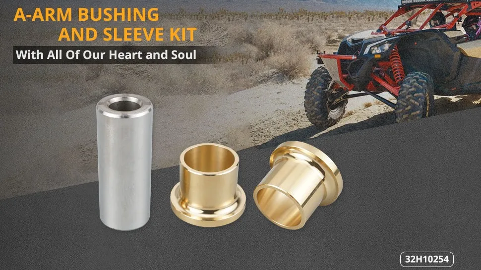 Nicecnc Front Aarm Bushings Pivot Sleeves Tube Kit For Can Am Maverick