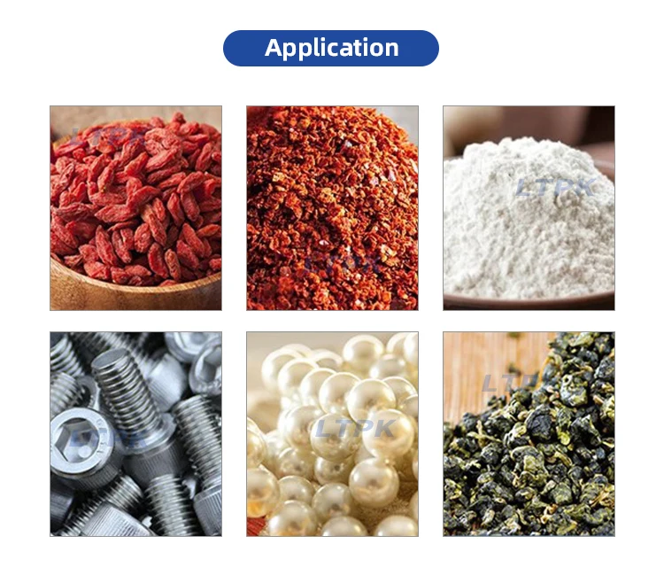 Factory price back seal snack nuts beans seeds coffee bag weighing filling sealing packaging machine with euro hole