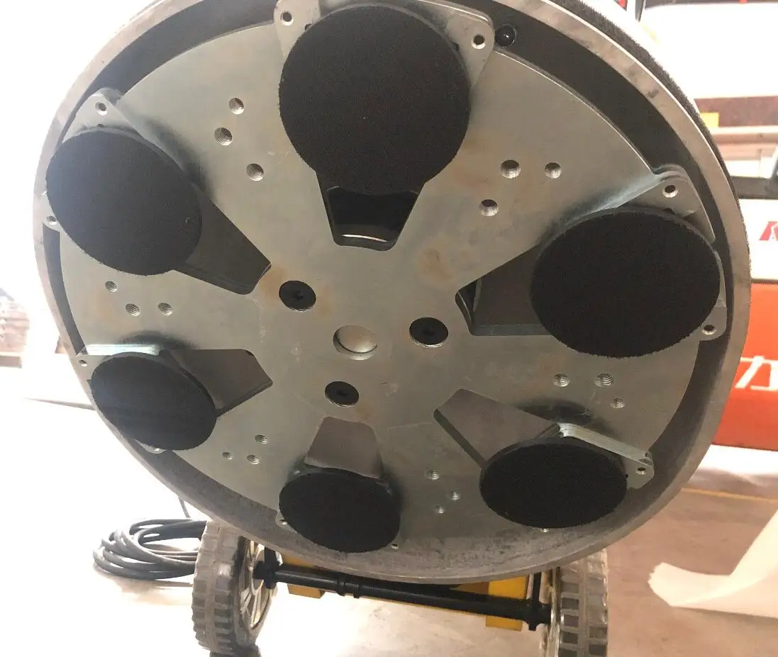 450 мм 6 диск Терраццо пол шлифовальный станок бетоношлифовальный станок полировальный станок (SHCG-450)