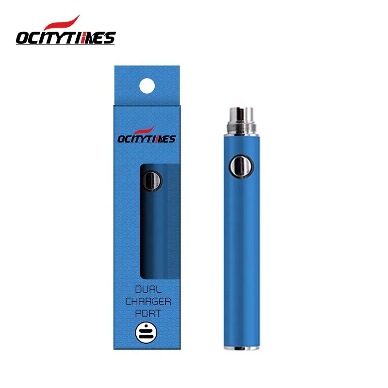 OEM CBD e cigarette vaporizer pen battery Ocitytimes DCB 400 mAh rechargeable battery pen