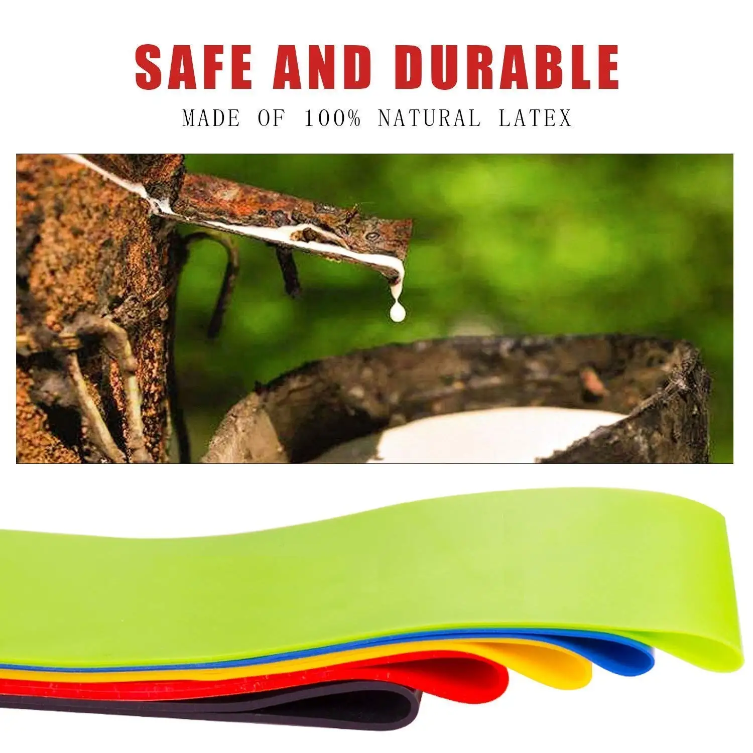 Top Women Legs and Booty  Mini Color Different Resistance Loop Bands Set for Home Gym Yoga Fitness Exercise Resistance Band