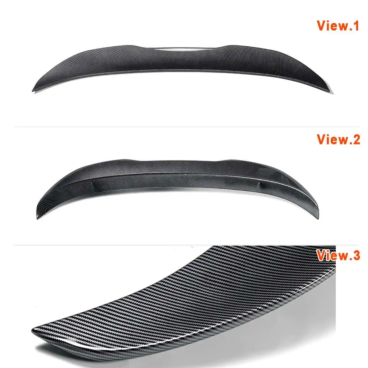 Psm Style Car Rear Spoiler Wing Lip Trunk Boot Spoiler Wing For Bmw 3 ...