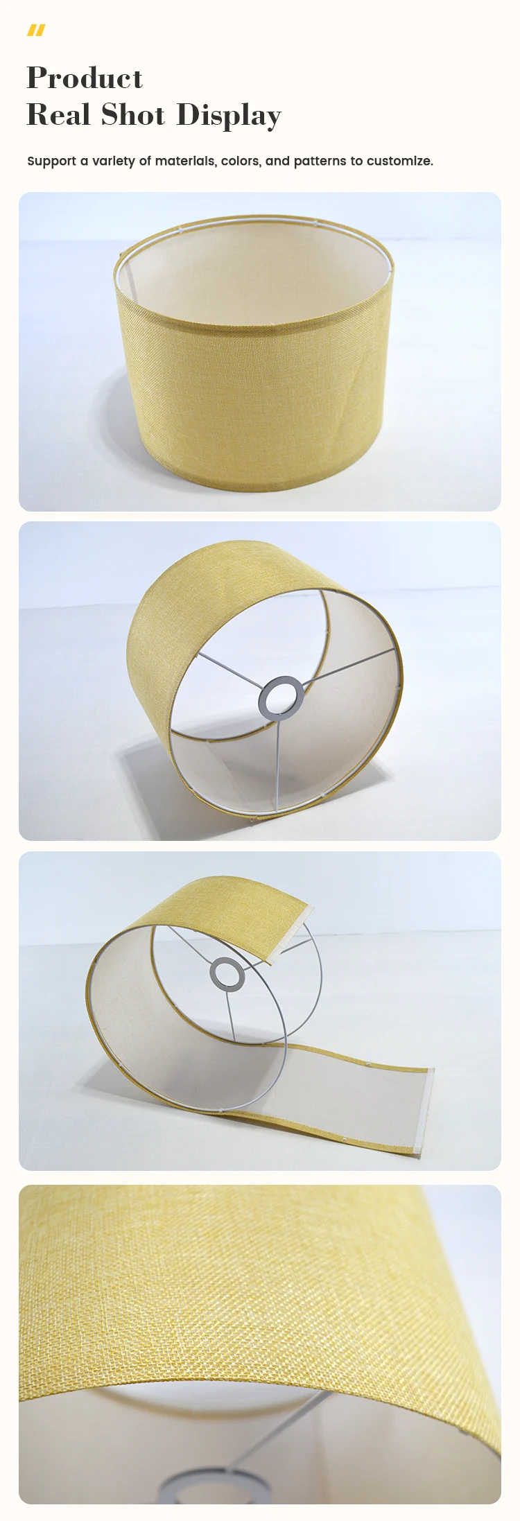 Simple And Creative Retro Floor Lamp American Beige Retro Floor Lamp