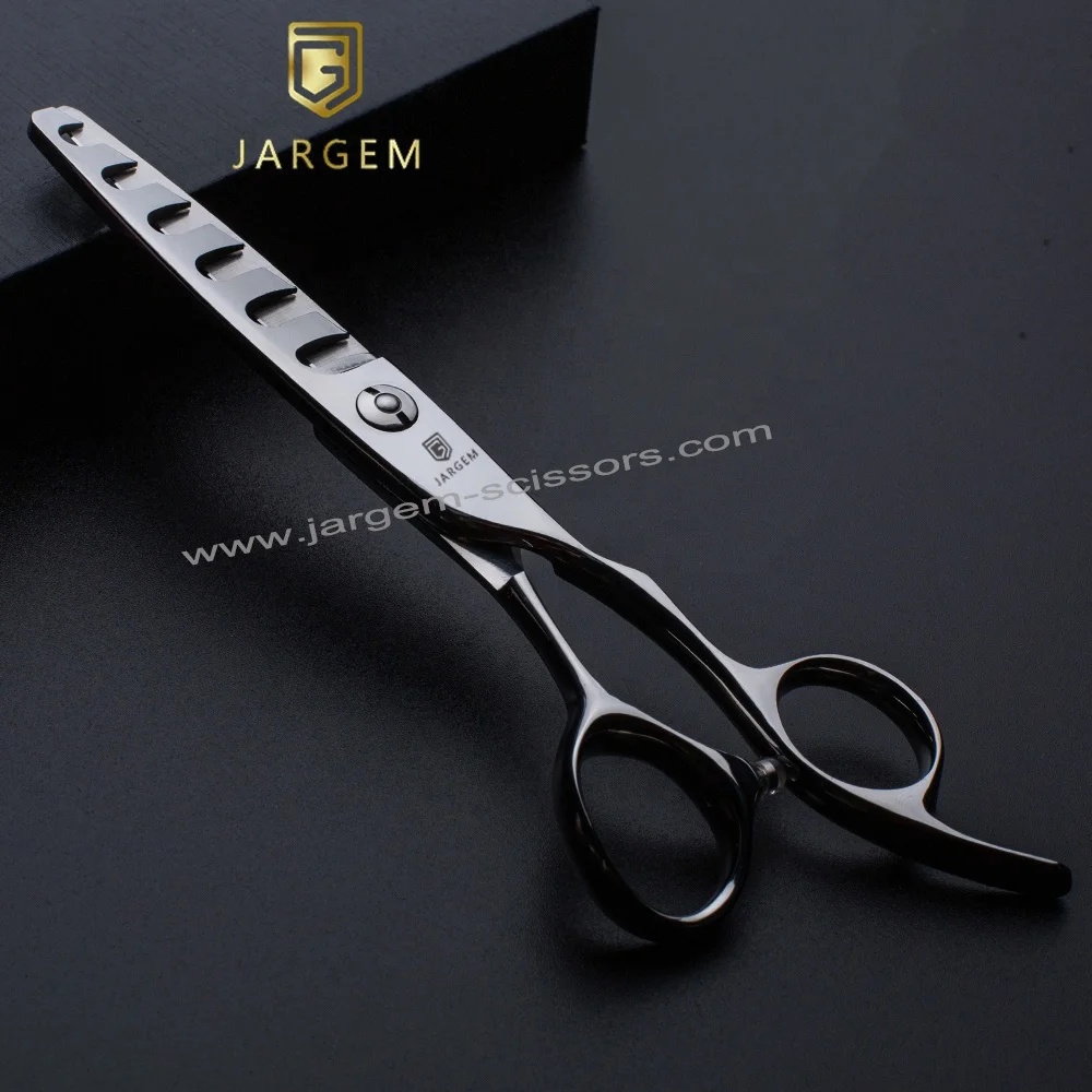 6 Teeth Chunker Hair Scissors Vg10 Steel Barber Scissors Unique