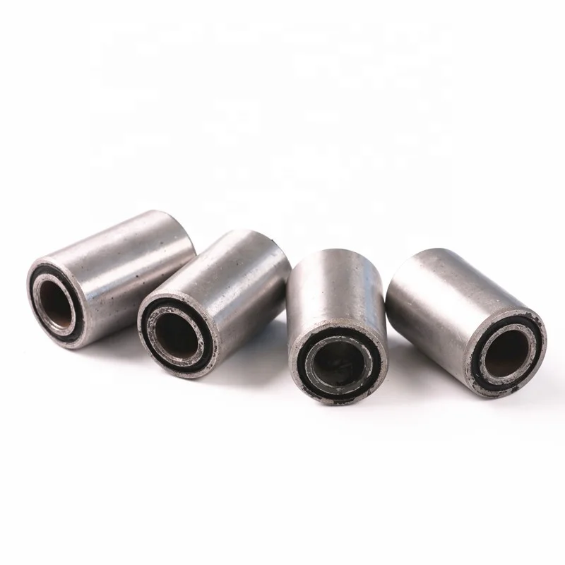 Free Samples Customized Molded Rubber Bonded Bushes Silent Block Vibration Damper Rubber Metal Bushing Mount