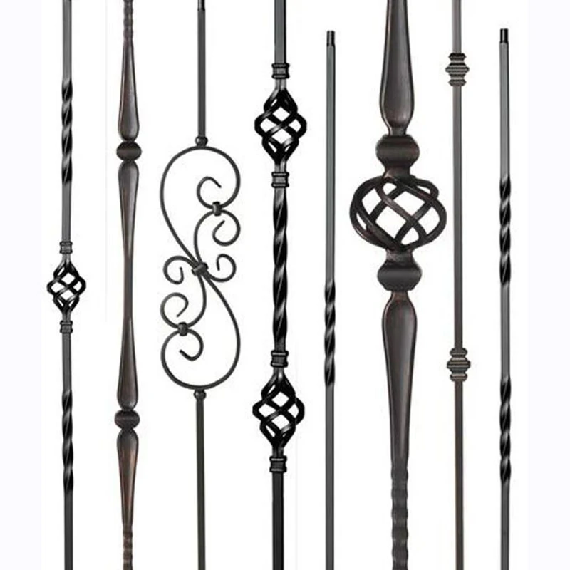 Decor Wrought Iron Powder Coated Balusters for Fence and Gate Design ...