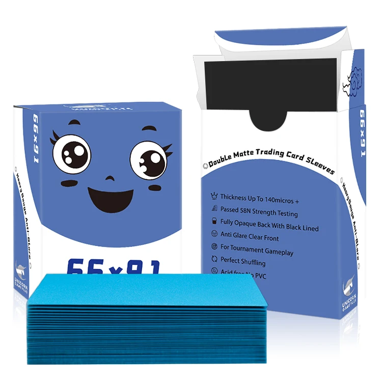 double card sleeves Bordifies Precise-Fit Sleeves Standard - Black (100) main image 0