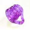 Gemma colorata trasparente come il ghiaccio * viola [opp