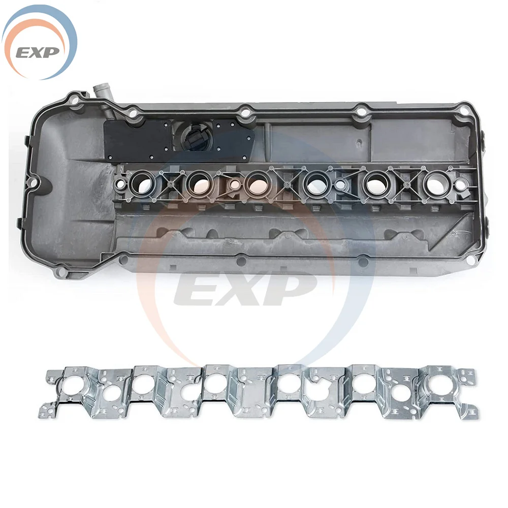 Aluminum Valve Cover W/ Gasket For 9802 Bmws M54 E39 525i 528i E46