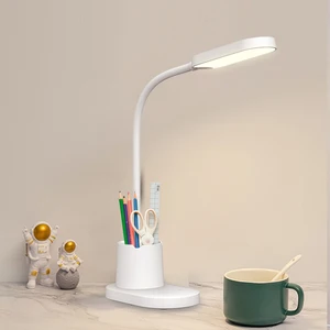 Student Study Lamp Office  Desk Lamp Eye protection Desktop Lamp Dimmer Light Reading Light Rechargeable Portable Lamp