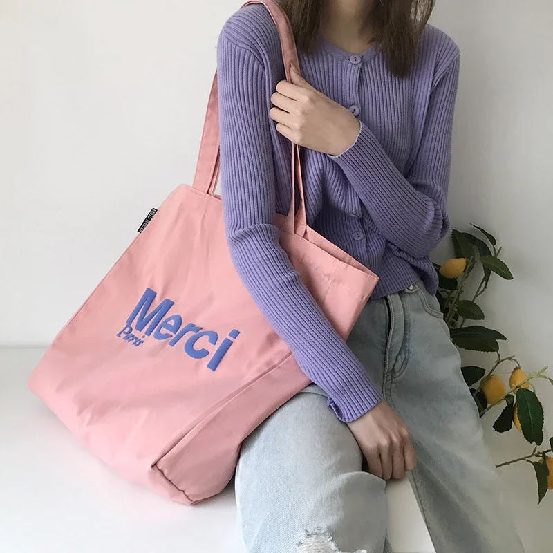 merci canvas bolsa