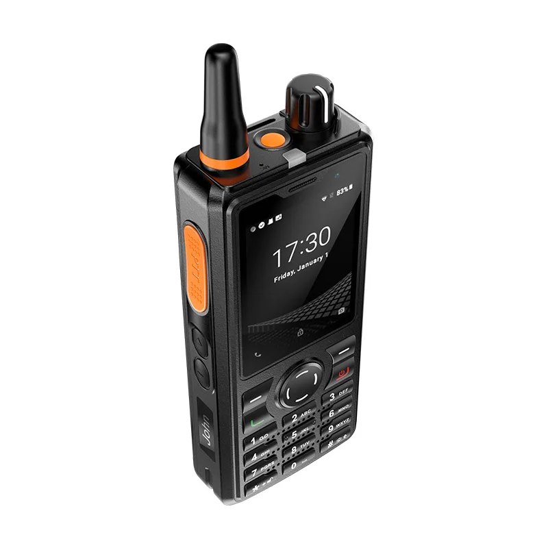 UNIWA F41 Zello Walkie  Talkie4G携帯電話4600mAh頑丈な2.4インチタッチスクリーンクアッドコアAndroid4Gスマートフォン