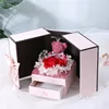 Pink double door sweetheart bear red