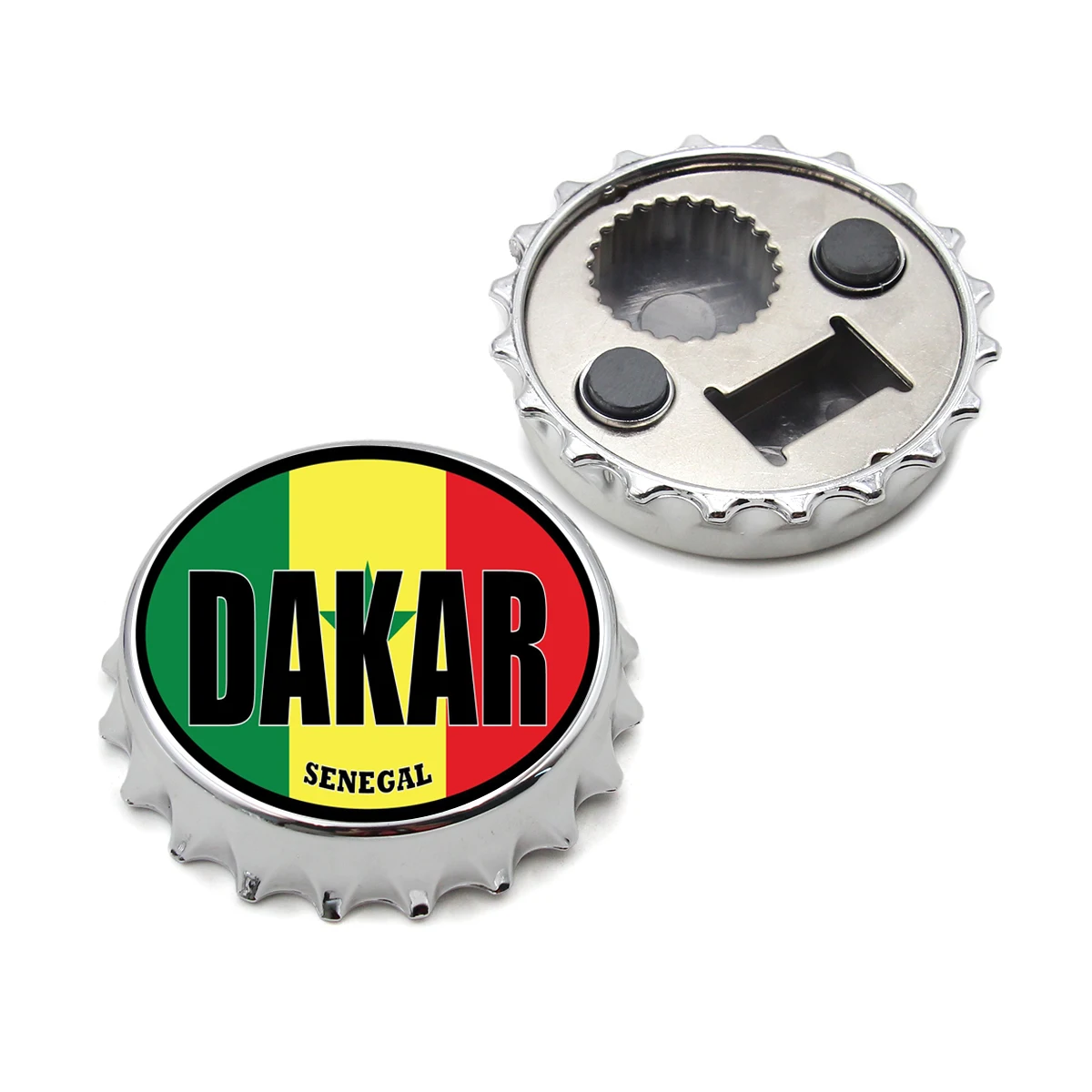 Senegal Koelkastmagneten Decoratieve Magneet Flesopener Toerist Stad Reizen Souvenir Collectie Gift Sterke Koelkast Sticker