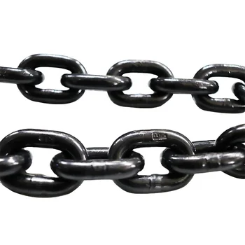 Factory High Quality Short Link G80 Alloy Steel Lifting Sling Load Chain For Sale Iron Chain Factory Supplier Competitive Price