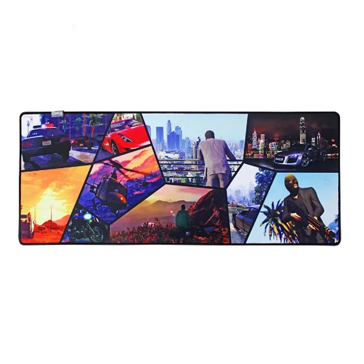 High Performance Overlocking Heated for Computer Use in Household Settings Custom Printed Large Square Gaming Mouse Pad
