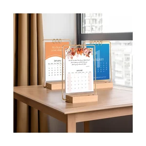 Original Design Planners Bible Verse Desktops 54 Weeks Wooden Gift Set Monthly Agenda Inspiring Customized Weekly Table Calendar