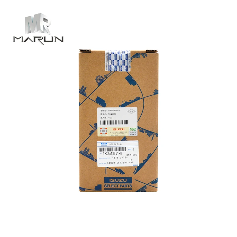 Excavator Diesel Engine Parts 6HK1 Liner Kit 1876182430 1878137660 ISP Piston Kit Piston Ring Liner Set for ZX330