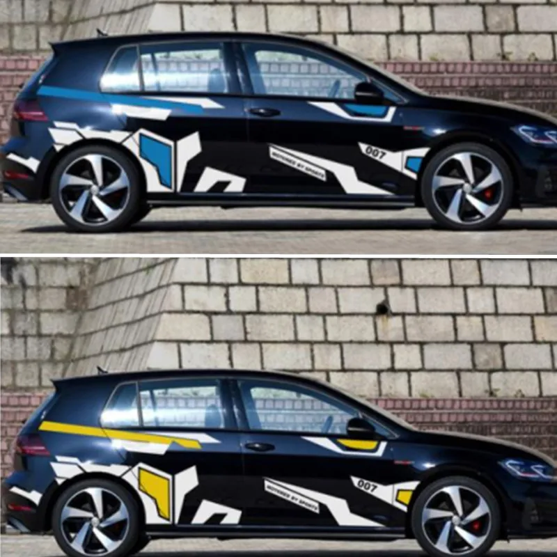 Car Body Stickers Custom Vinyl Cars Sticker New Body Wrap Decal Diy