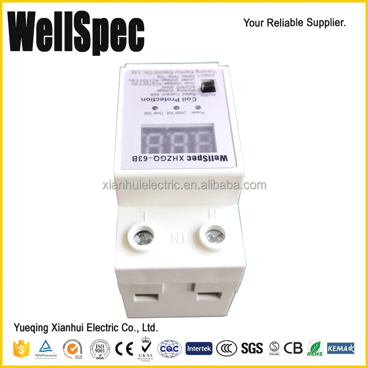 120V Surge Arrester Price for Household Appliances Over Under Voltage  Protector - China Voltage Protector, Protector De Voltaje