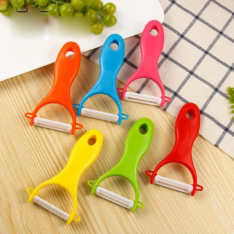 Colorful Kitchen Gadgets Ceramic Vegetable Peeler - China Potato Zester and Vegetable  Peeler price