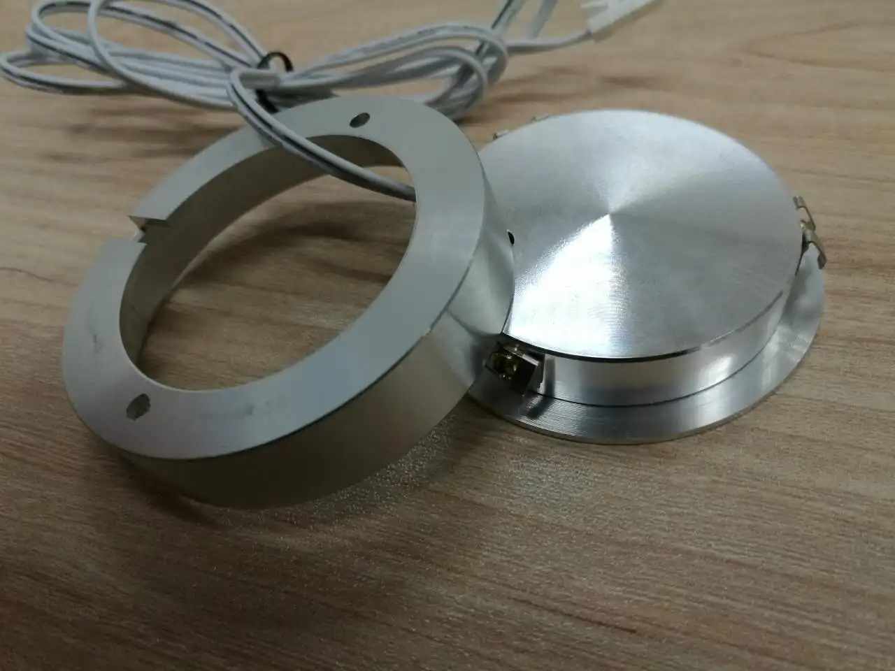 12V LED Mini Cabinet Puck Light Recessed Closet Wardrobe Puck Light
